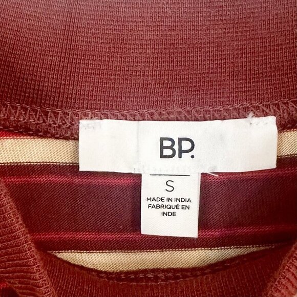 NWT BP by Nordstrom Organic Cotton Stripe Oversized Long Sleeve - S - Picture 4 of 10